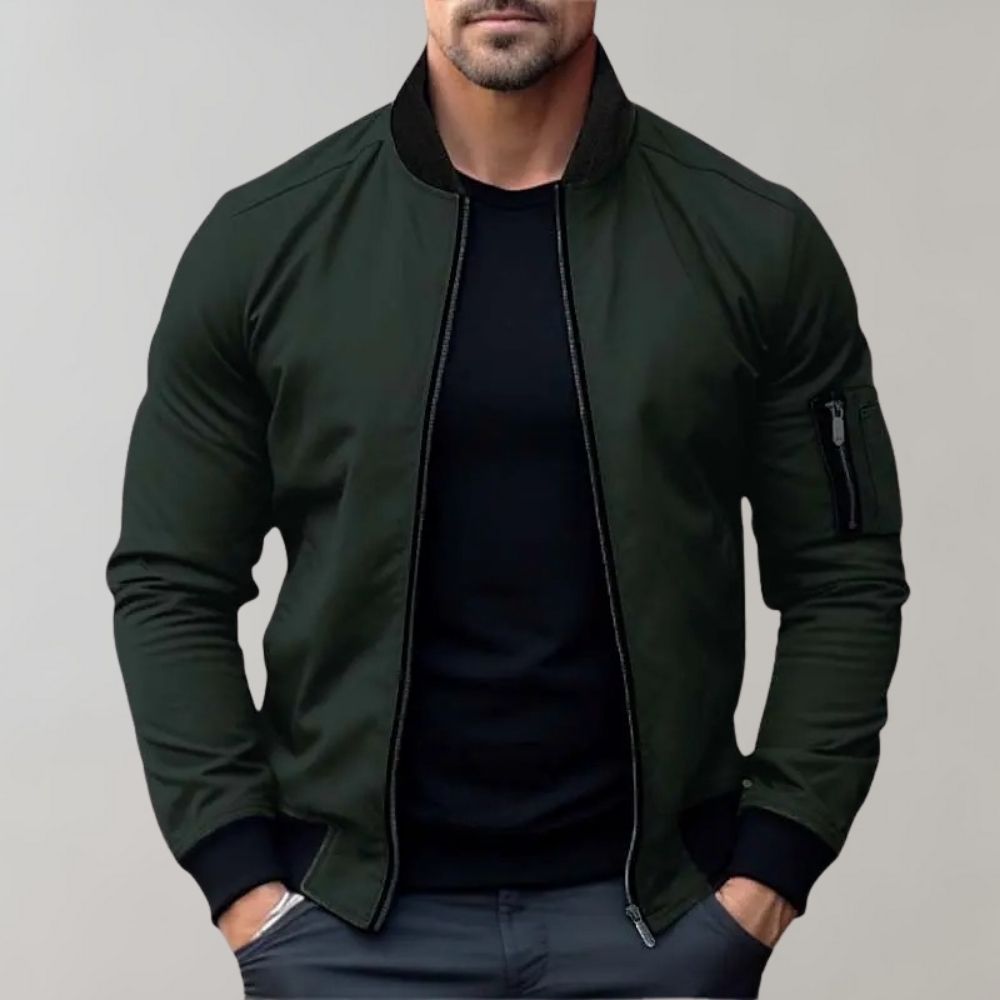 Men’s Lightweight Bomber Jacket | Breathable