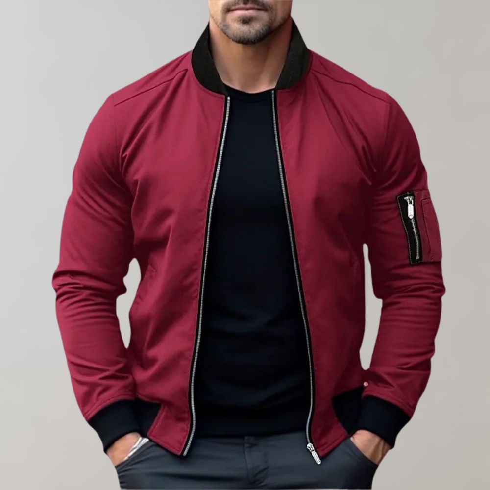 Men’s Lightweight Bomber Jacket | Breathable