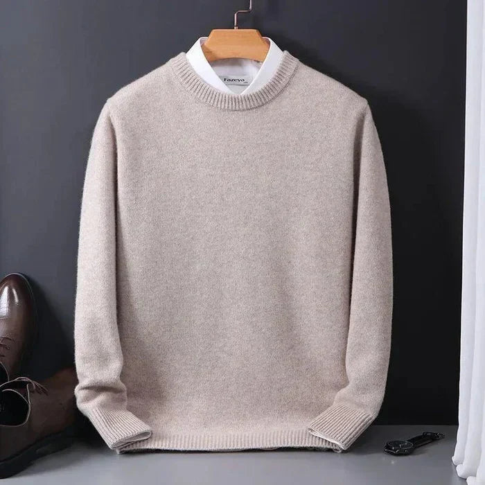 Men’s Classic Knit Jumper | Crew Neck