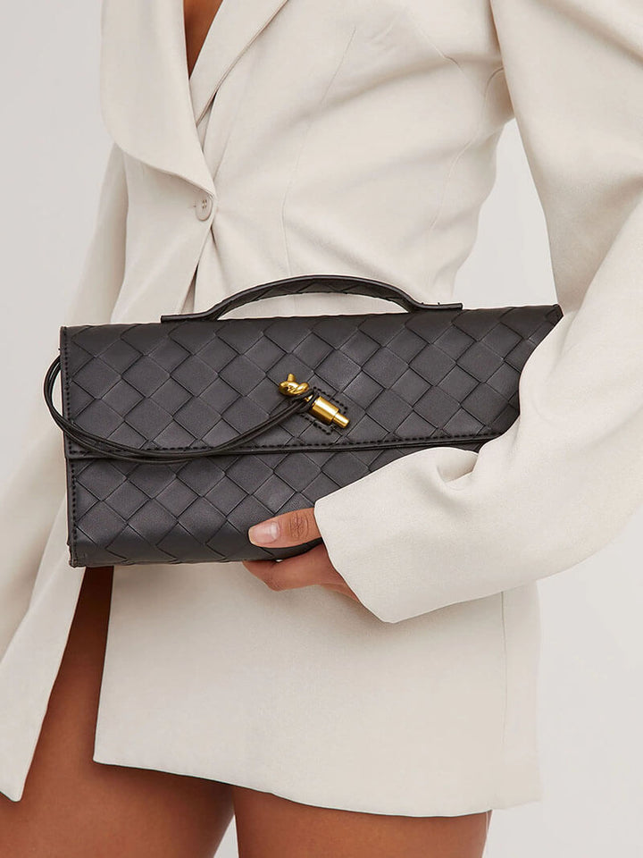 Women's Woven Clutch Bag | Elegant