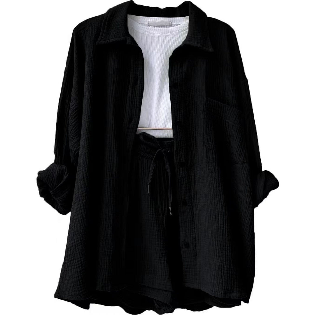 Women's Shirt and Shorts Set | Two Piece
