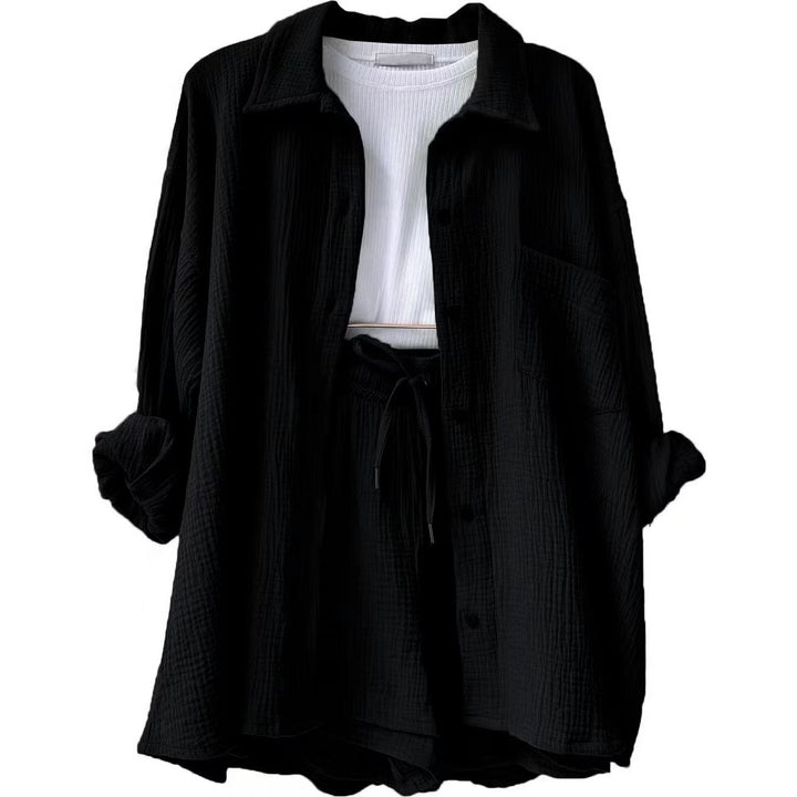 Women's Shirt and Shorts Set | Two Piece