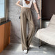Women’s High Waist Wide Leg Trousers | Straight Cut