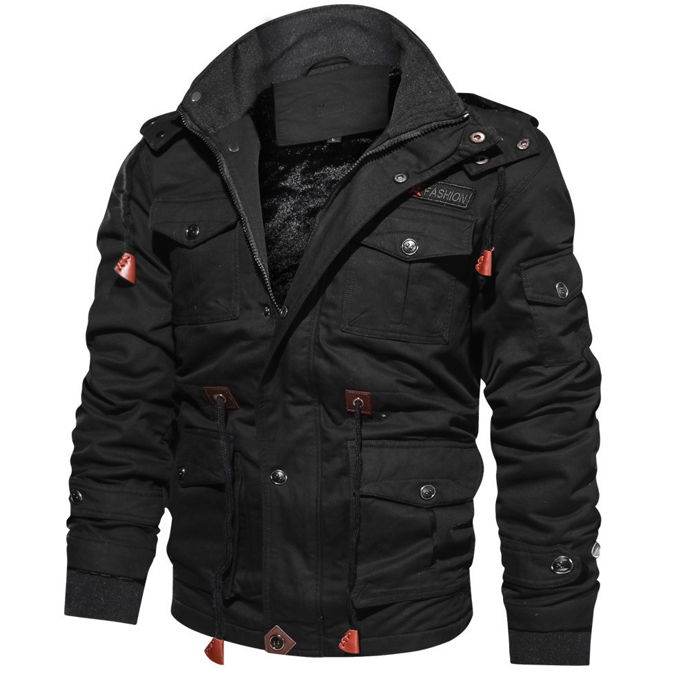 Paul - Men's hooded bomber jacket for survival