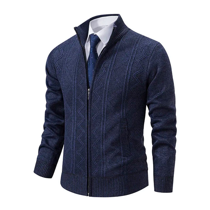 Vincent - Men's Wool Vest with Dual Side Pockets