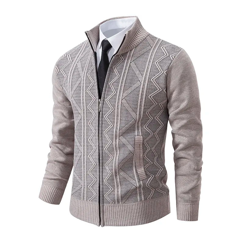 Vincent - Men's Wool Vest with Dual Side Pockets