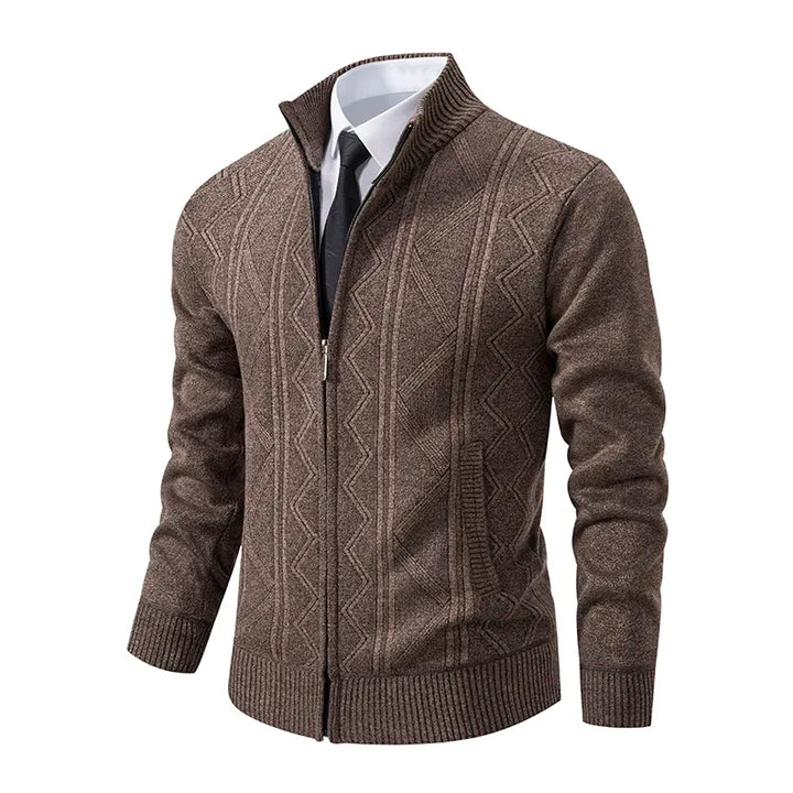 Vincent - Men's Wool Vest with Dual Side Pockets
