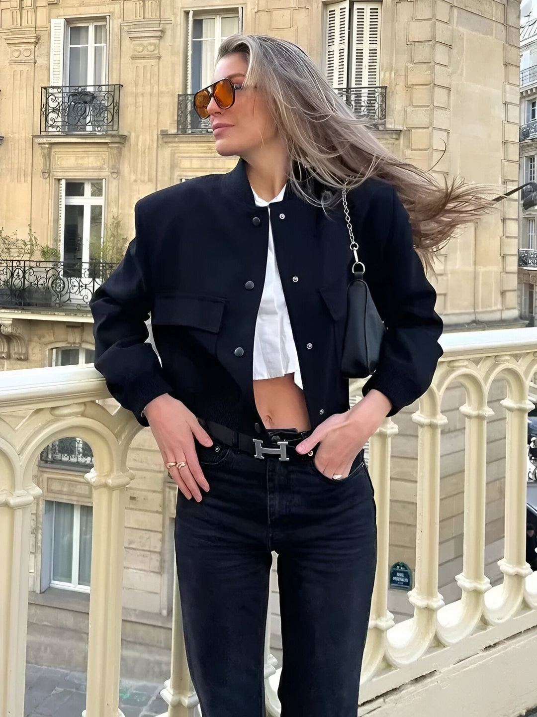 Women’s Bomber Jacket | Cropped
