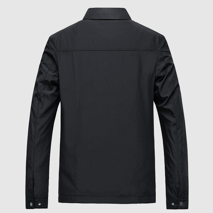 Men’s Slim Fit Jacket | Zip-Up