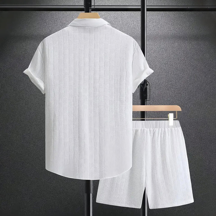 Men’s Casual Shorts and Shirt Set | Two Piece