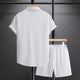 Men’s Casual Shorts and Shirt Set | Two Piece