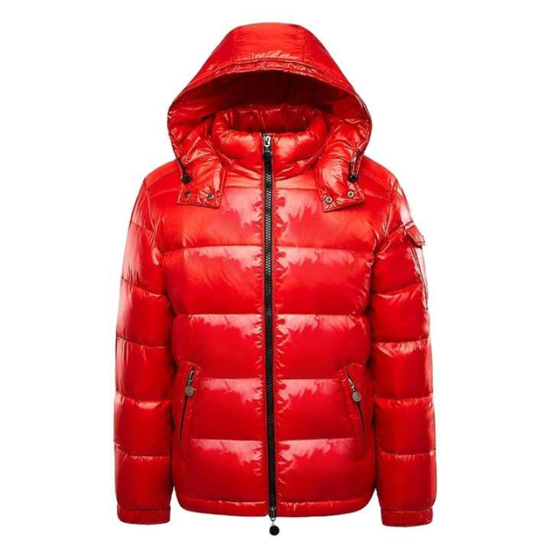 Men’s Hooded Puffer Jacket | Zip-Up