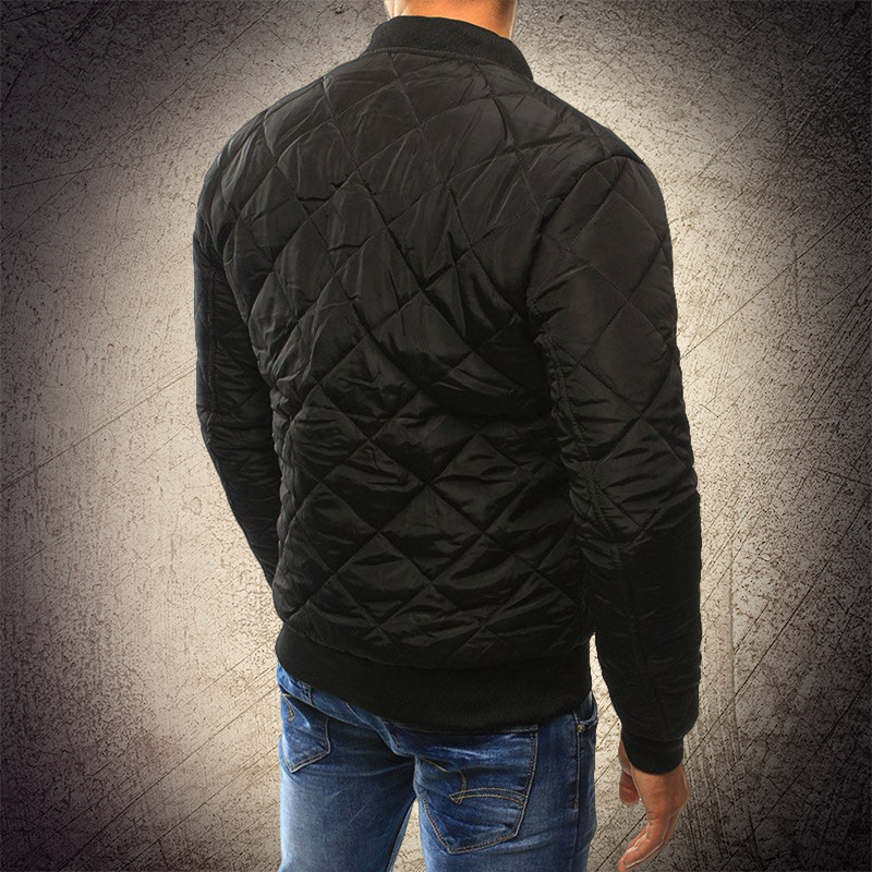 Men’s Quilted Bomber Jacket | Lightweight