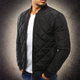 Men’s Quilted Bomber Jacket | Lightweight