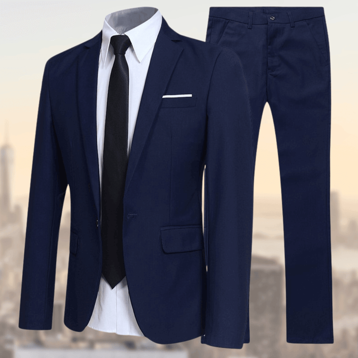 Alden - Men's Elegant Dual-Piece Suit