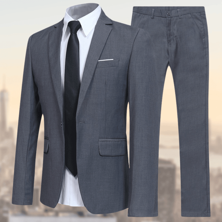 Alden - Men's Elegant Dual-Piece Suit