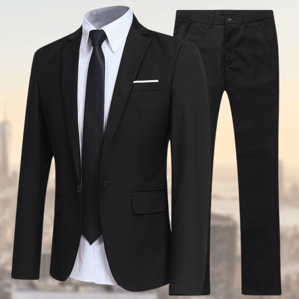 Alden - Men's Elegant Dual-Piece Suit