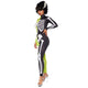 Women’s Halloween Jumpsuit | Skeleton & Mummy Print with Long Sleeves