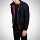 Men’s Zip-Up Bomber Jacket | Plaid Lined
