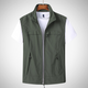 Men’s Sleeveless Outdoor Vest | Zipper Pockets