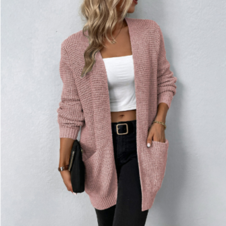 Women’s Long Knit Cardigan | Open Front