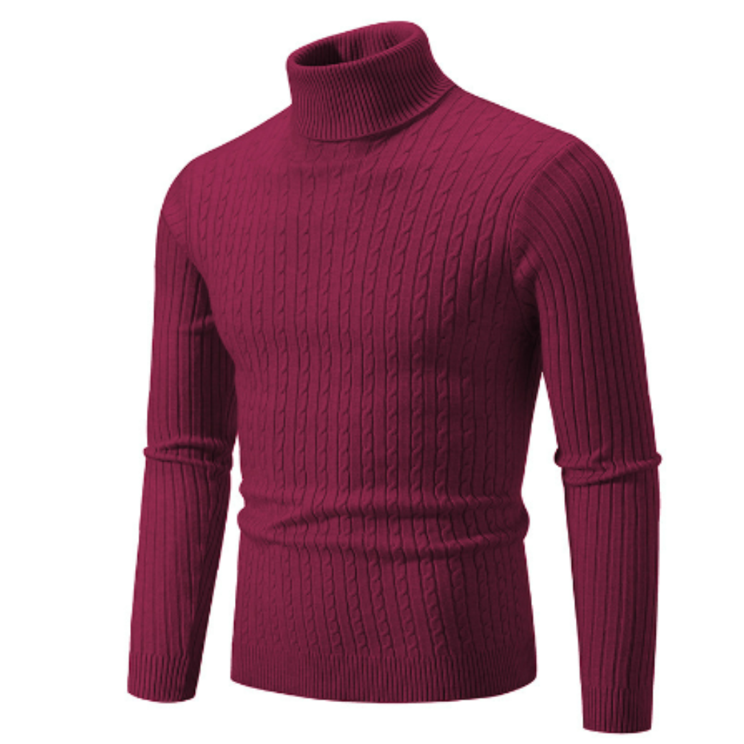 Men’s Slim Fit Sweater | Turtleneck