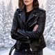 Women’s Zip-Up Jacket | Biker Style