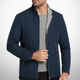 Men’s Zip-Up Casual Jacket | Stand Collar