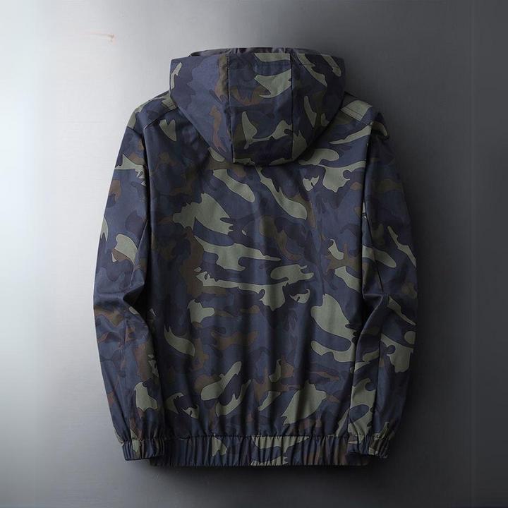 Men’s Camouflage Hooded Jacket | Casual