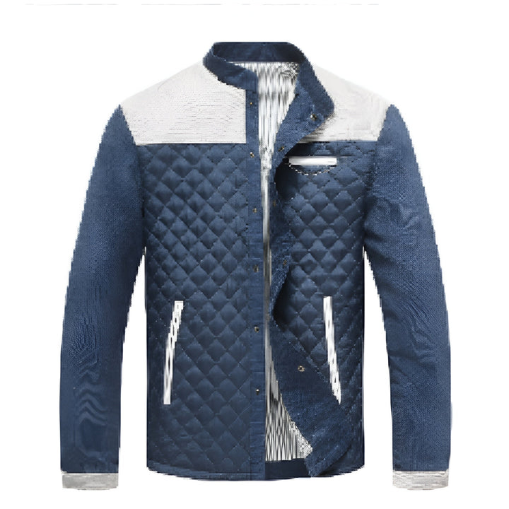 Men’s Quilted Buttoned Jacket | Casual