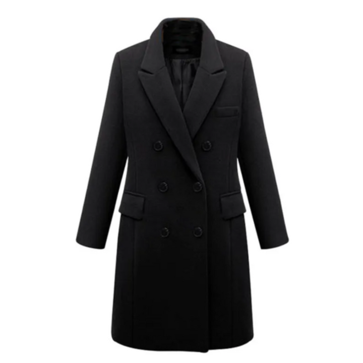 Women’s Winter Trench Coat | Double-Breasted