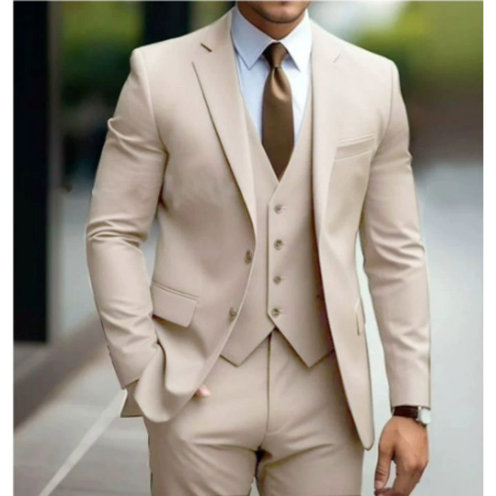 Men's Three Piece Wedding Guest Suit | Two Buttons