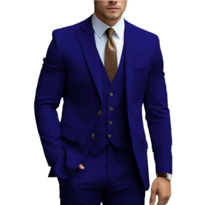 Men's Three Piece Wedding Guest Suit | Two Buttons