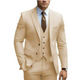 Men's Three Piece Wedding Guest Suit | Two Buttons