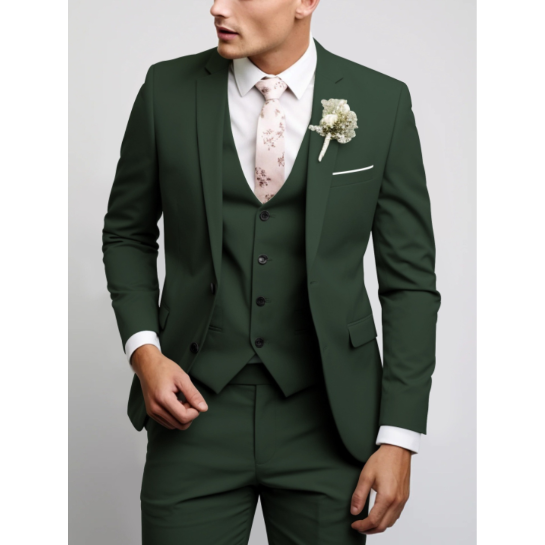 Men’s Three Piece Wedding Guest Suit | Formal
