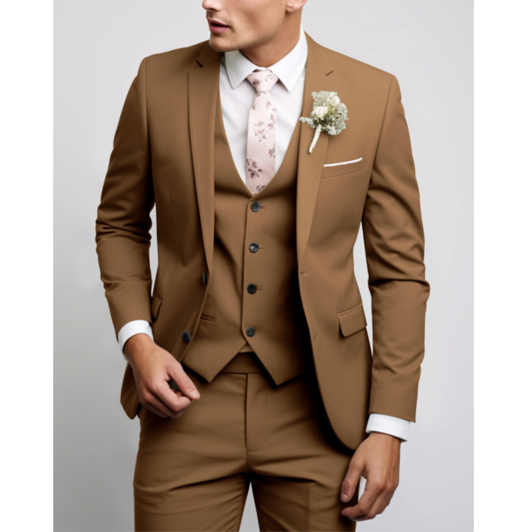 Men’s Three Piece Wedding Guest Suit | Formal