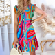 Women’s Sleeveless Button Dress | Mini