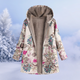 Women’s Winter Hooded Coat | Printed