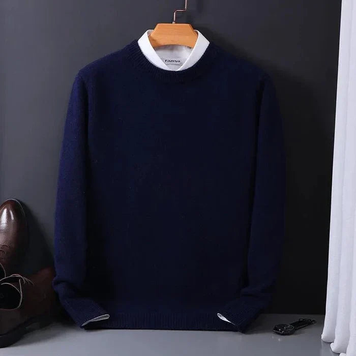 Men’s Classic Knit Jumper | Crew Neck