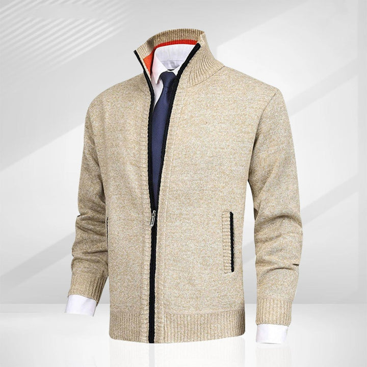 Brent - Stylish zip vest for men