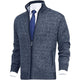 Men’s Knitted Bomber Jacket | Smart Casual