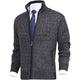 Men’s Knitted Bomber Jacket | Smart Casual