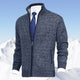 Men’s Knitted Bomber Jacket | Smart Casual