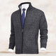 Men’s Knitted Bomber Jacket | Smart Casual