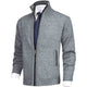 Men’s Knitted Bomber Jacket | Smart Casual