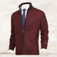 Men’s Knitted Bomber Jacket | Smart Casual