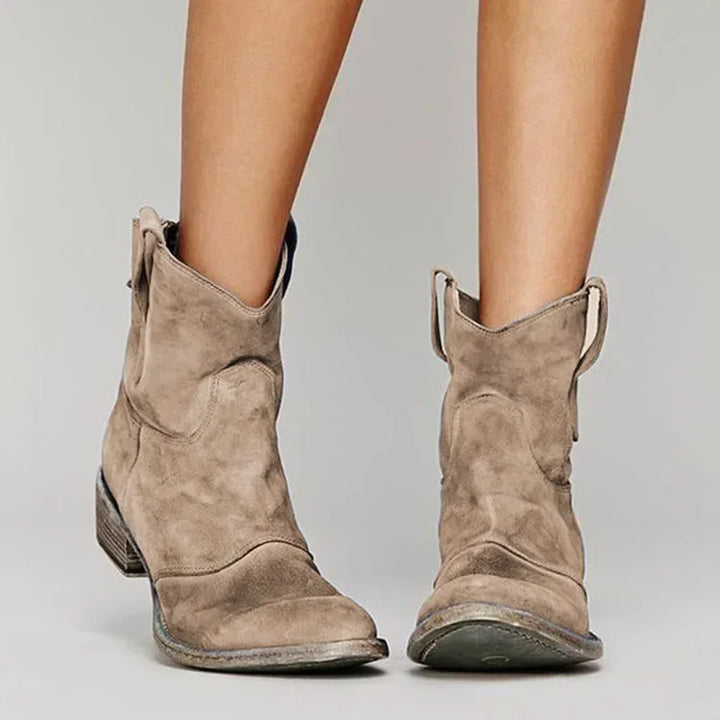 Women’s Western Ankle Boots | Low Heel