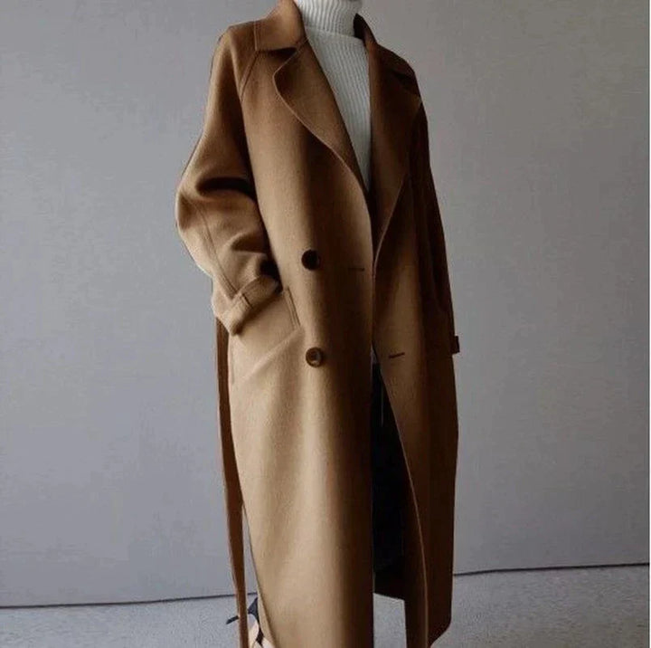 Women’s Double-Breasted Trench Coat | Belted