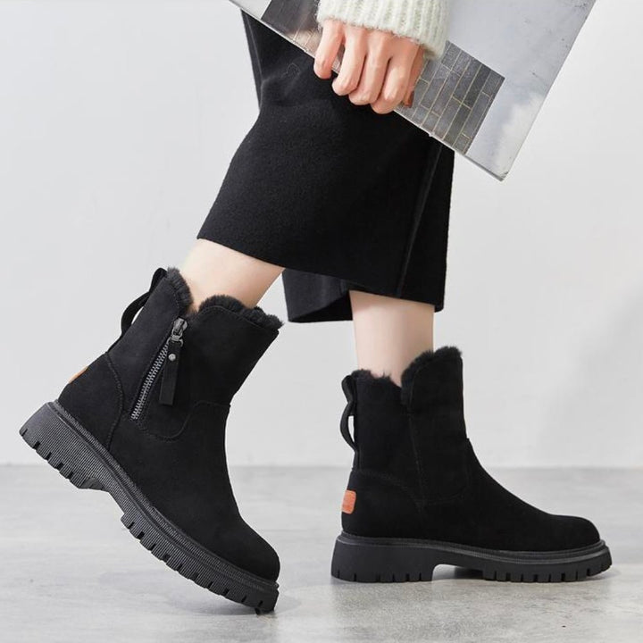 Women’s Ankle Winter Boots | Side Zip