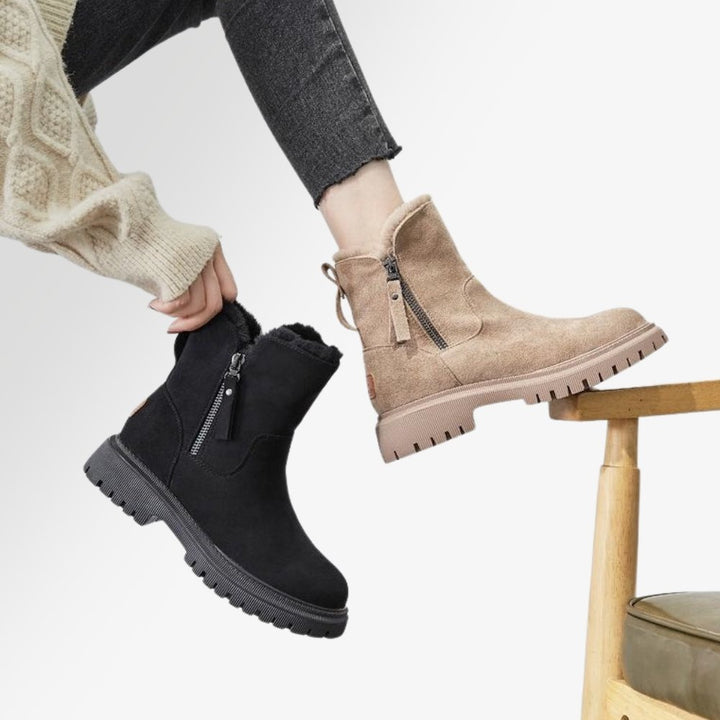 Women’s Ankle Winter Boots | Side Zip
